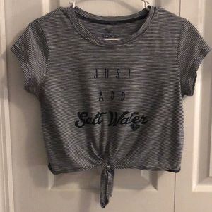 Ron Jon “Just Add Salt Water” crop top